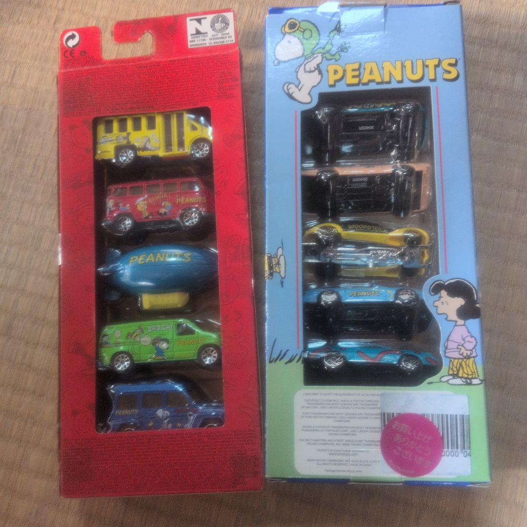PEANUTS ミニカー 5台セット