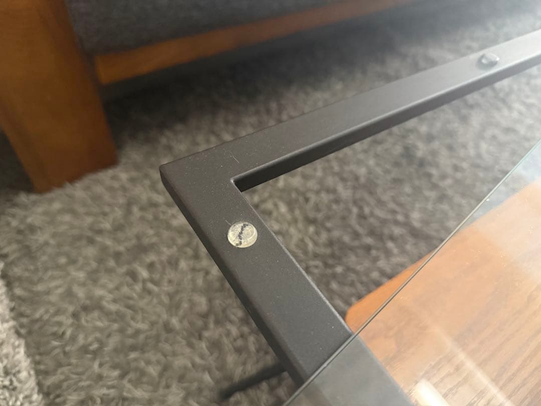 Francfranc　メリオル　コーヒーテーブル　ガラス天板