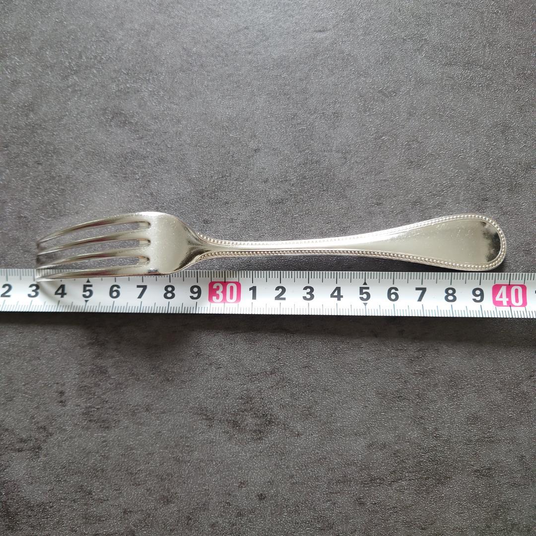 希少 クリストフル パール デザートフォーク 6点