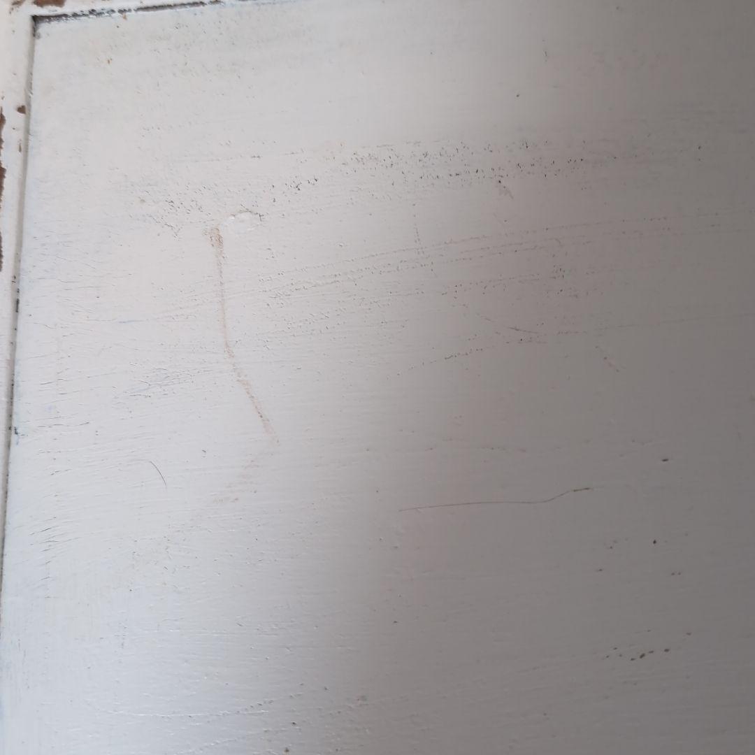 フランスアンティーク　ペイント白　テーブル