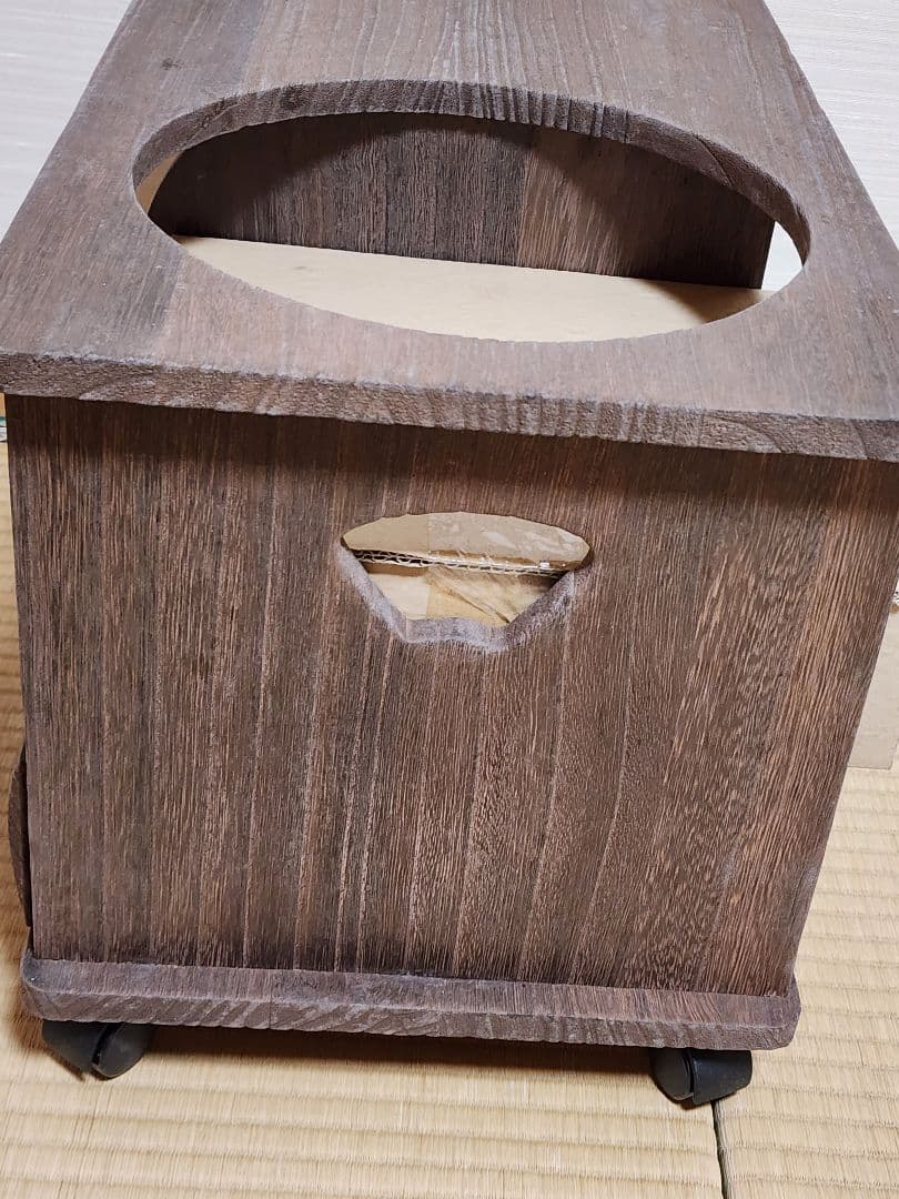 お座敷ワゴンキャスター付きポットワゴン和風和室