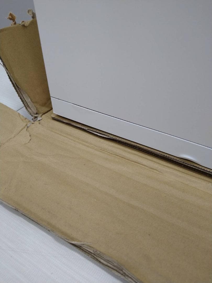 ◎6087 ステンレス頑丈ハイカウンター幅90 ホワイト