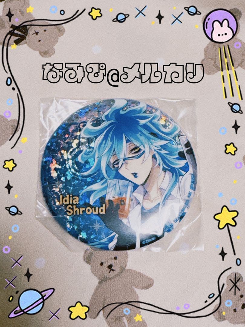 イデア 缶バッジ~ 「ディズニー ツイステッドワンダーランド」 ナムコ