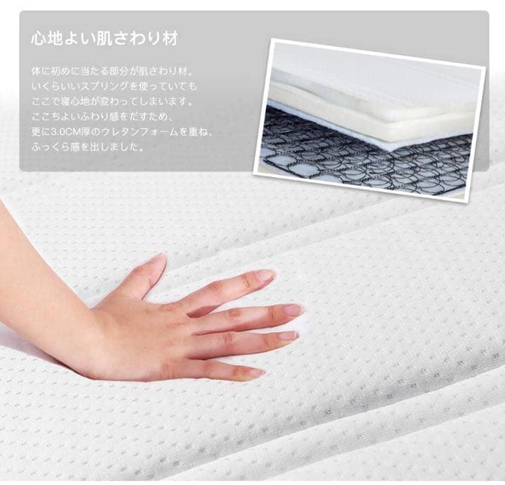 ★常識を覆えす気持ち良さ‼️★ボンネルコイルマットレス‼️