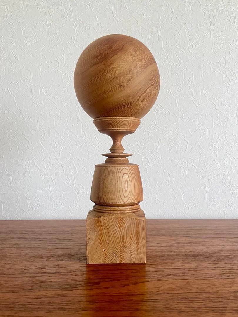 市川岳人　杢星　M1 木工　作家　置物　木製オブジェ　オブジェ