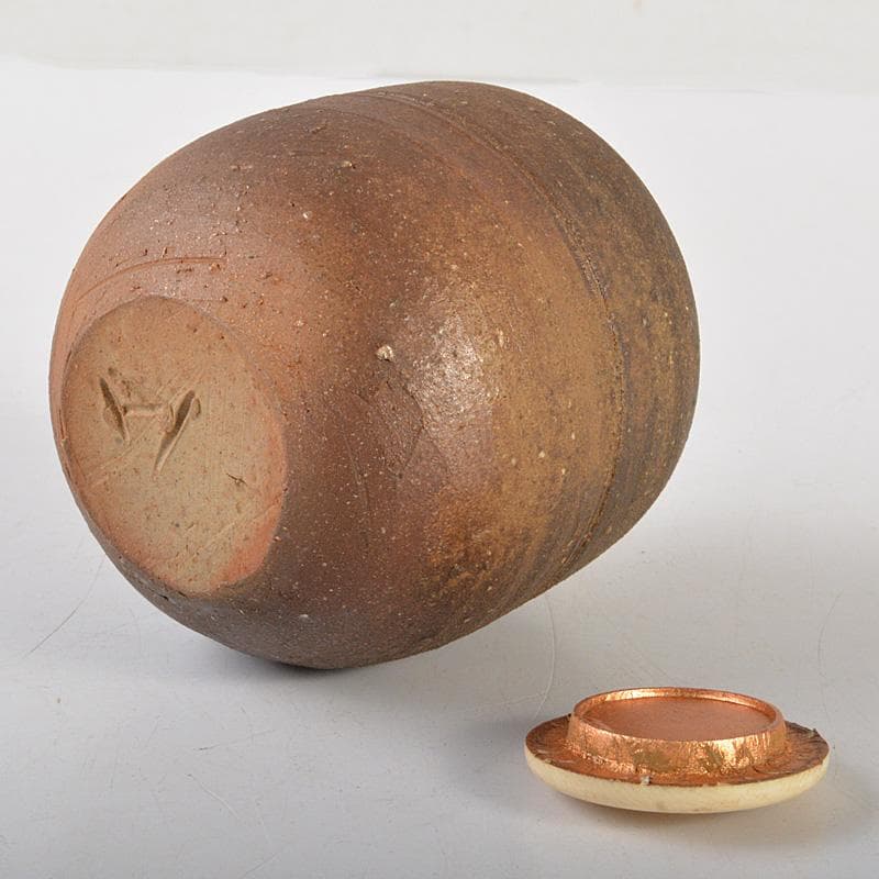 茶道具 備前焼 山本雄一造 茶入 共箱 V 6429 - メルカリ