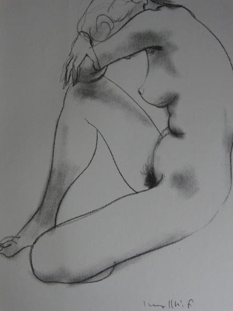 古澤岩美、【24】、超希少な1969年2000部限定、大判額装用画集より