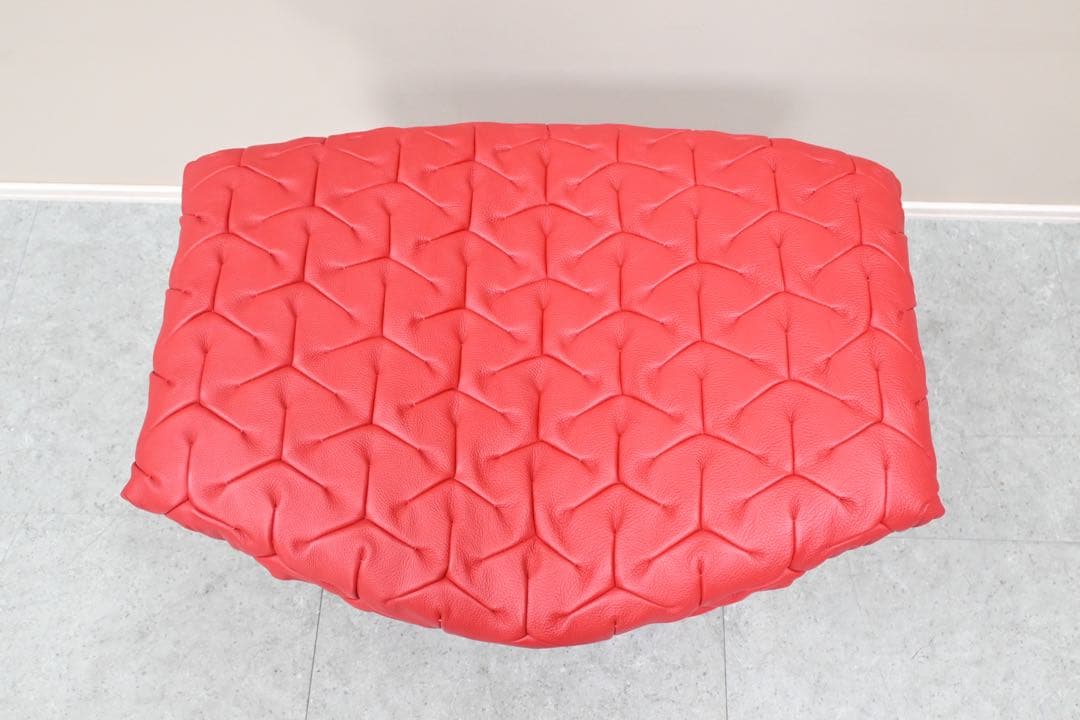 【展示極美品】Poltrona Frau 1人掛けソファ オットマン