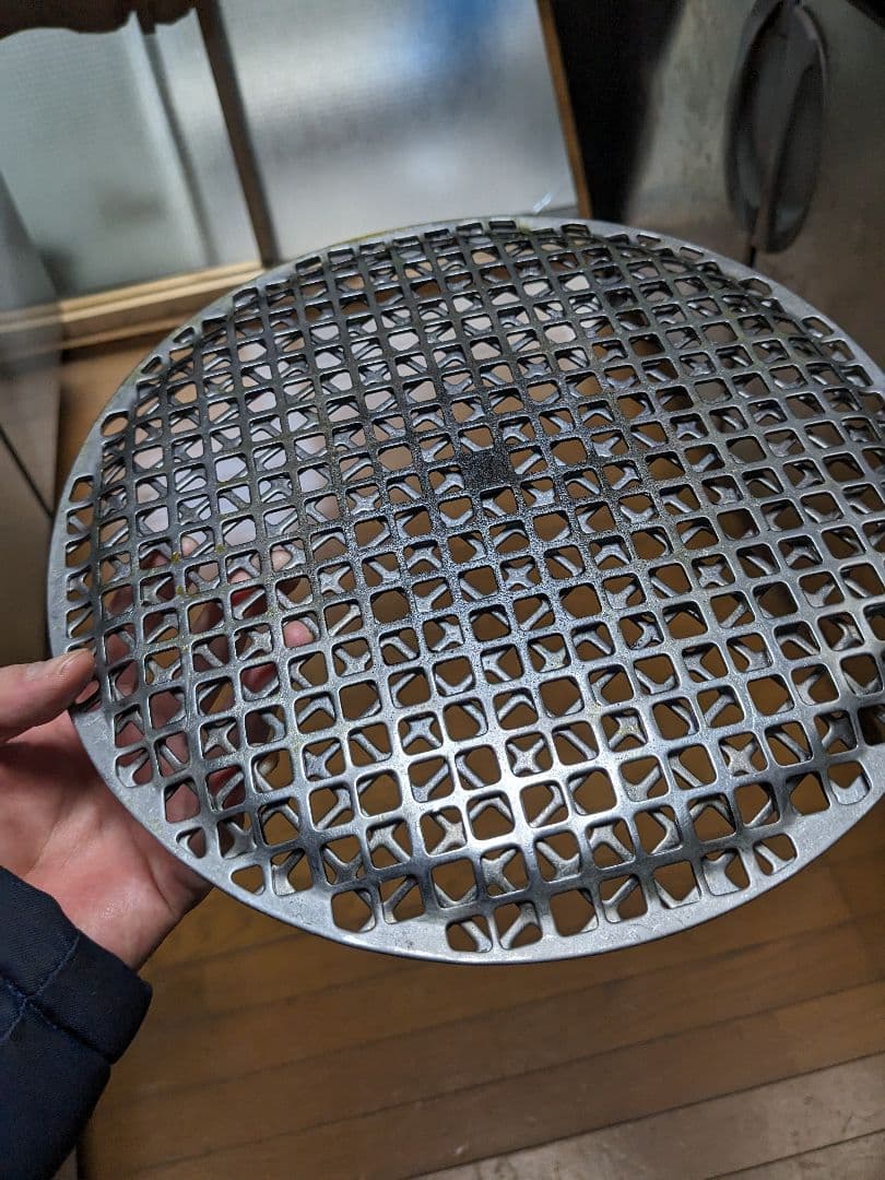 金属製焼き網 円形 薄型　45枚