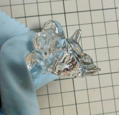 スワロフスキー イルカのお母さん ドルフィン マザーと赤ちゃんベビードルフィン