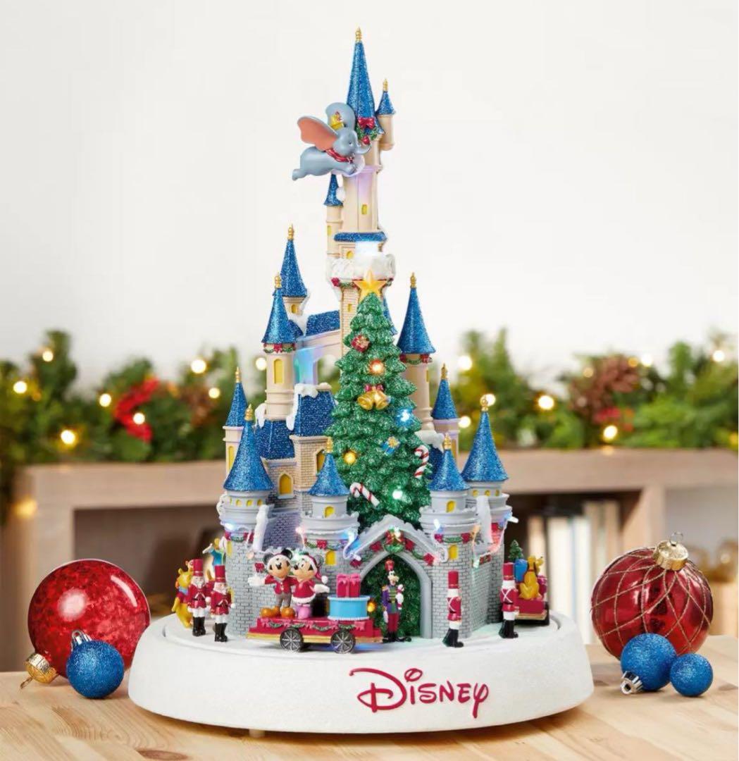 ディズニー センターピースパレード クリスマス シンデレラ城 コストコ