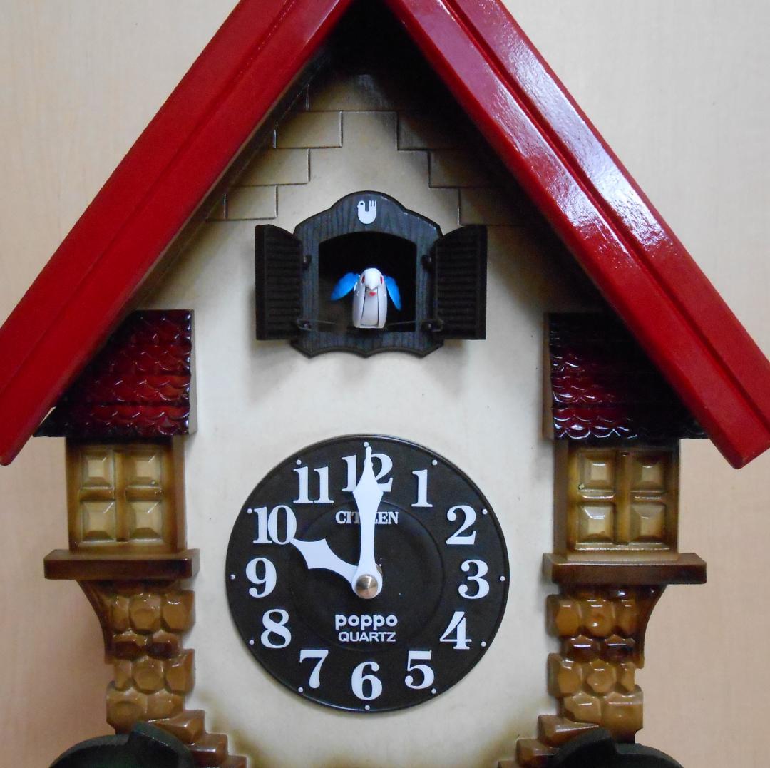 手塚鳩時計 CITIZEN POPPO QP-466-5