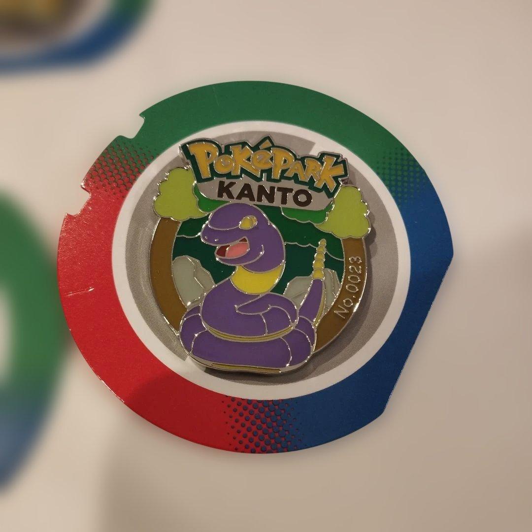 ポケパークカントー ピンバッジ ピンズ ズバット アーボ ニドリーノ