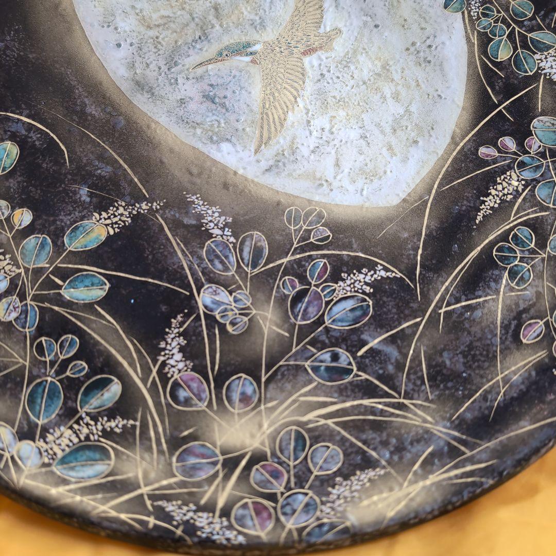 真作/白水/裾野の花/桐共箱付/布袋屋掛軸HH-520