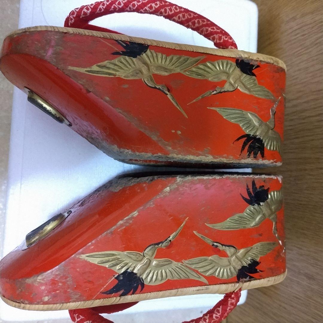 即発送　ぽっくり下駄 18cm 七五三　こっぽり　草履 こっぽり　おこぼ