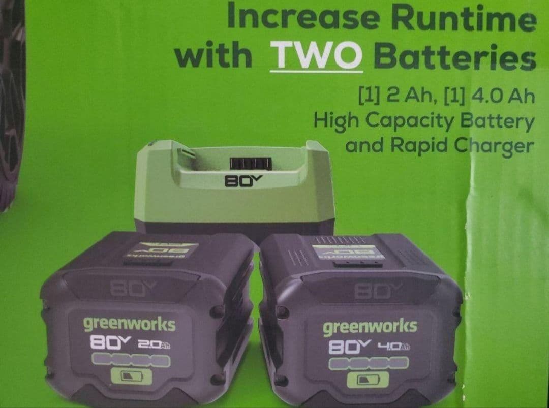 新品のパワフル80V充電自走式芝刈機、草刈りのお悩みスッキリ解消❗