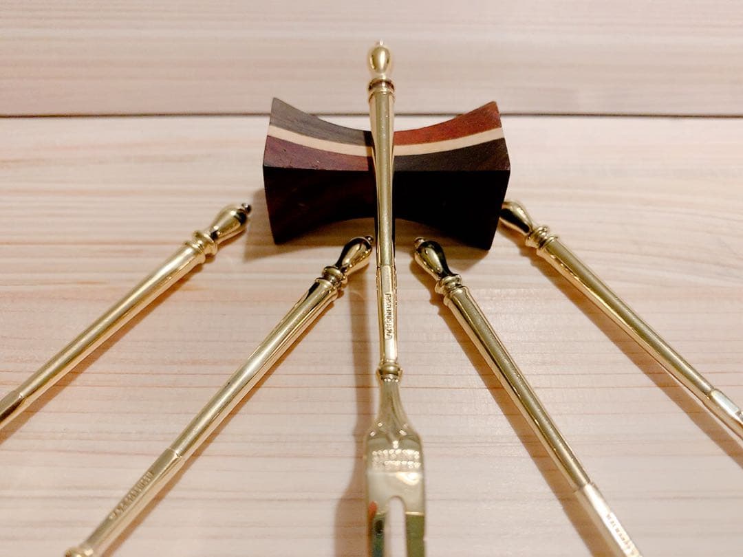 W&S Sorensen・デンマーク、純銀925Sフルーツフォーク・ヴィンテージ