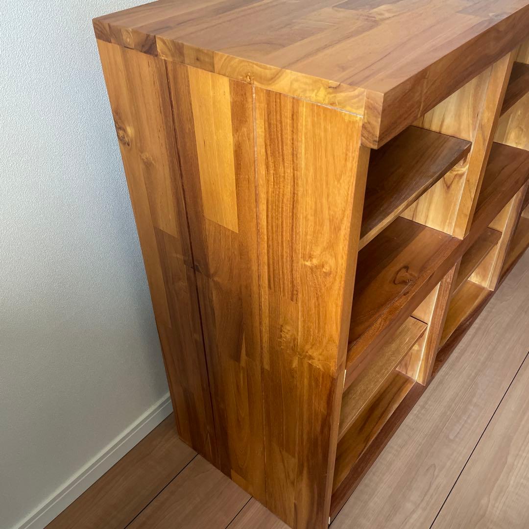 【廃盤】unico ウニコ breath ブレス 北欧スタイル ワイドシェルフ