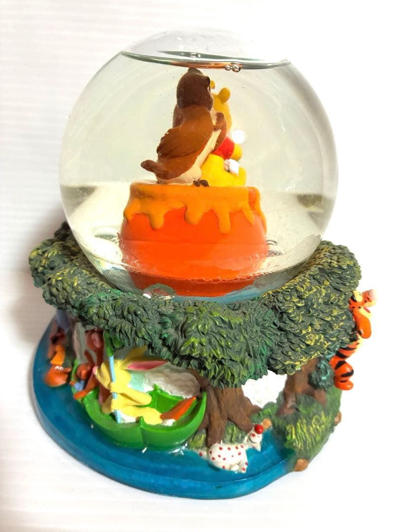 くまのプーさん　スノードーム　オルゴール付　レトロ