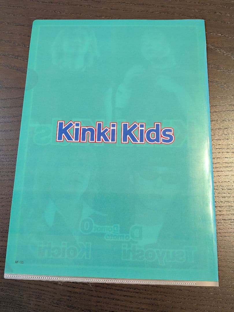 Kinki Kids クリアファイル A4サイズ・カードケース(カード付き