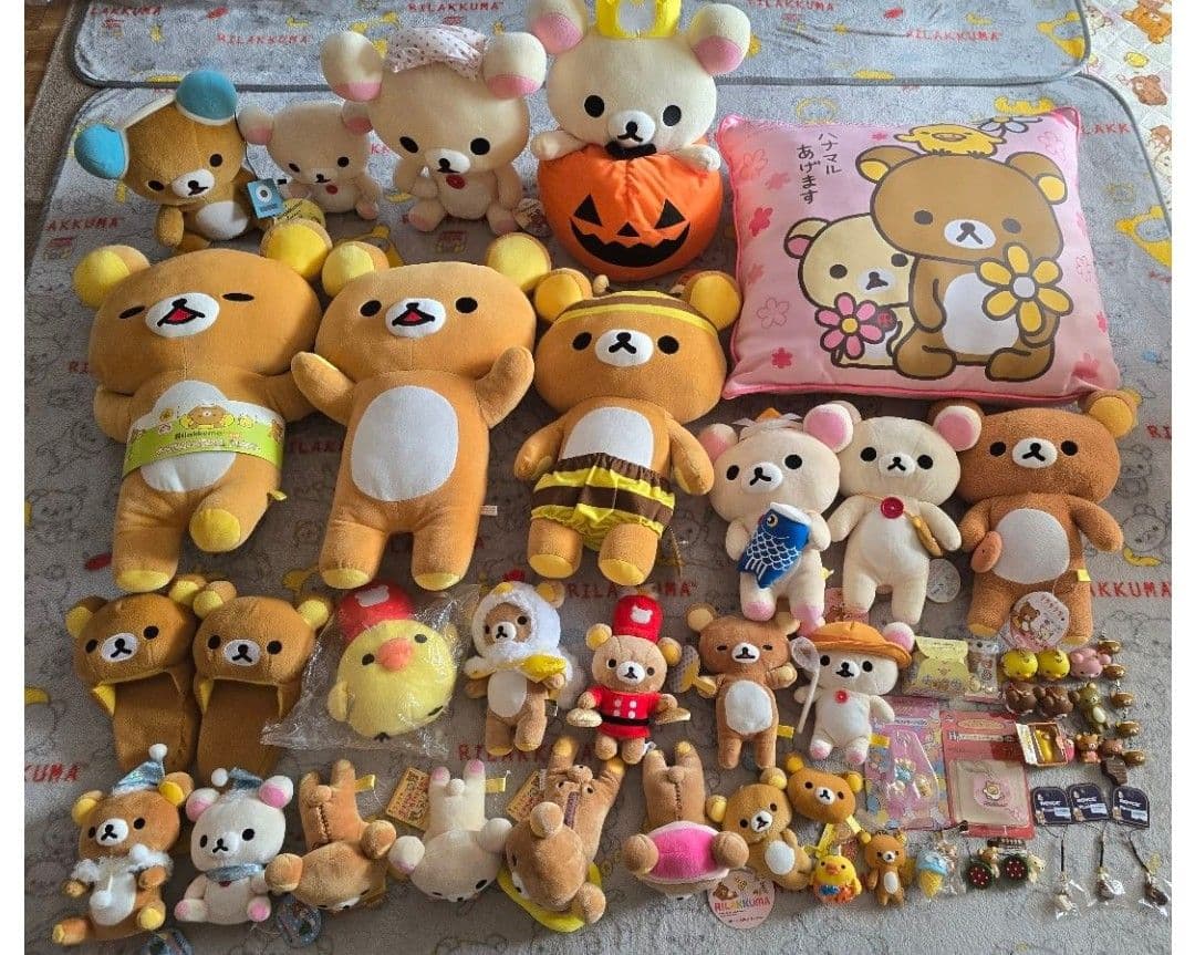 リラックマ コリラックマ キイロイトリ ぬいぐるみ 一番くじ リラッくじ 大量