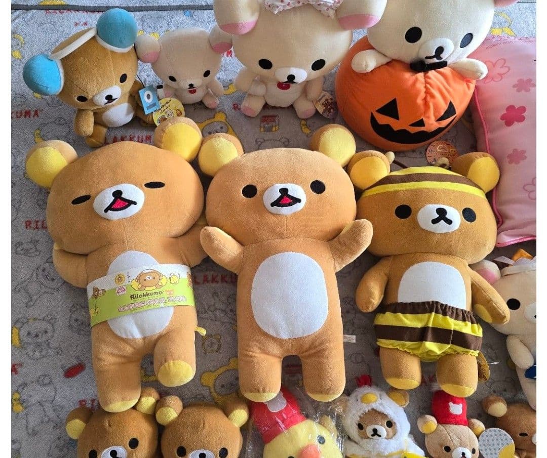 リラックマ コリラックマ キイロイトリ ぬいぐるみ 一番くじ リラッくじ 大量