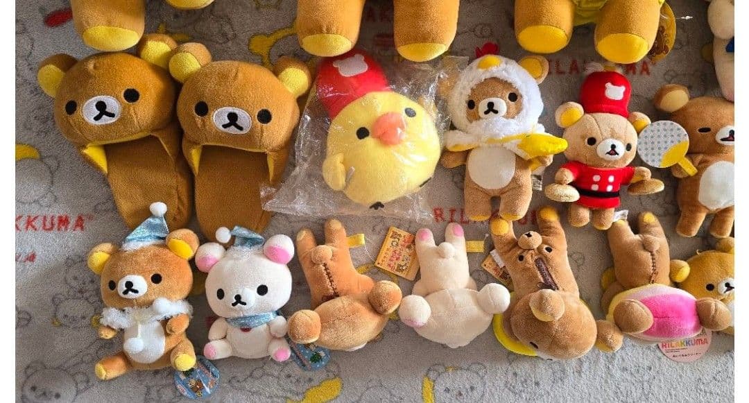 リラックマ コリラックマ キイロイトリ ぬいぐるみ 一番くじ リラッくじ 大量