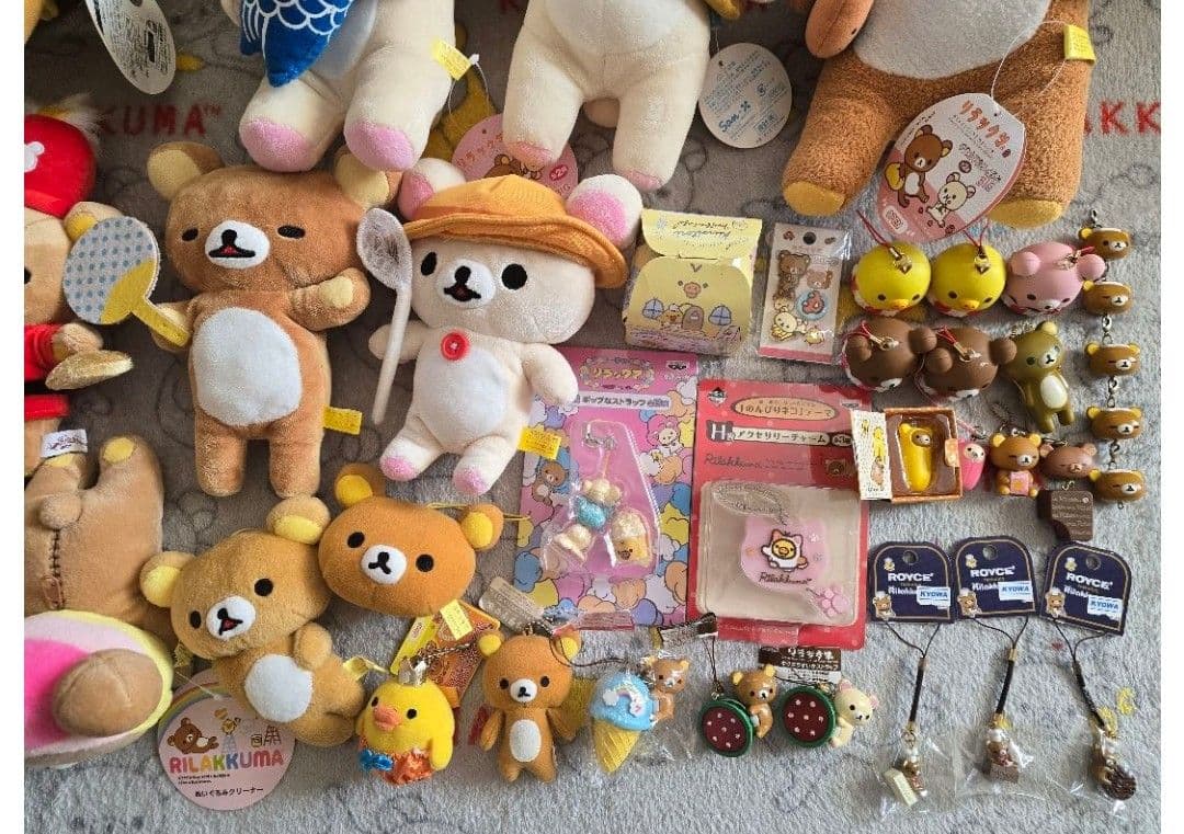 リラックマ コリラックマ キイロイトリ ぬいぐるみ 一番くじ リラッくじ 大量