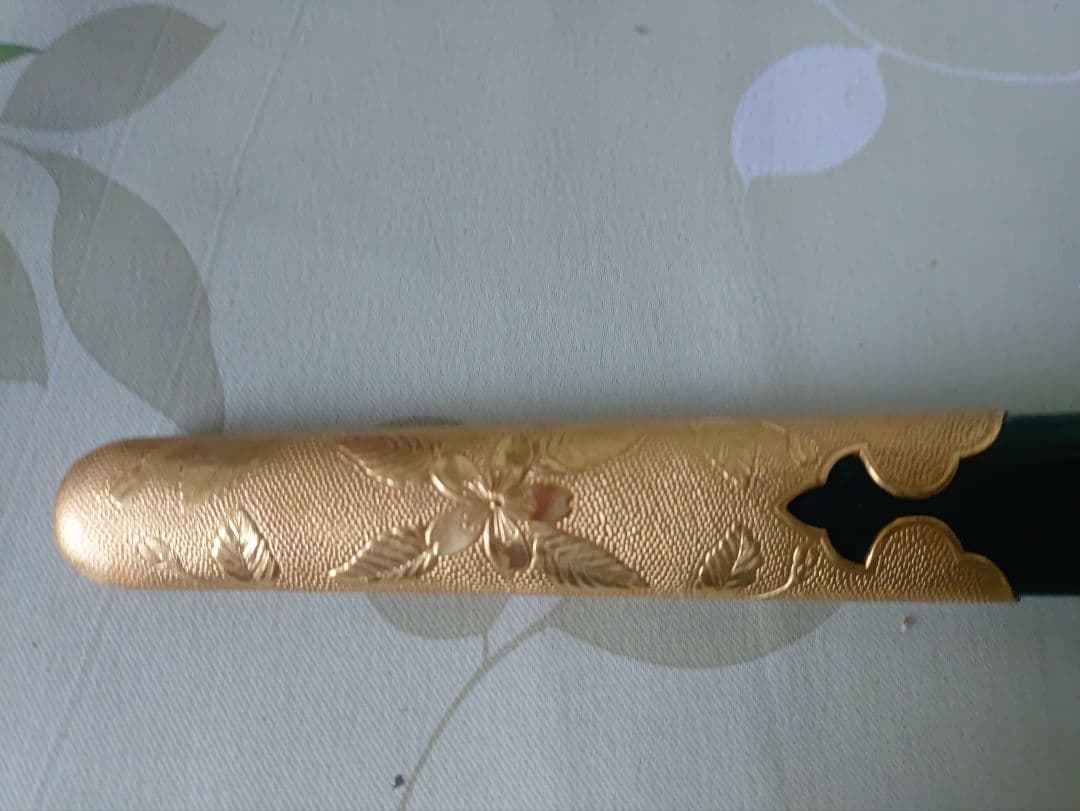 海軍刀　海軍短剣　旧日本軍　拵え 軍刀　海軍短刀　全長約47cm　鮫鞘？模造刀