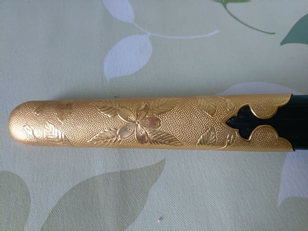 海軍刀　海軍短剣　旧日本軍　拵え 軍刀　海軍短刀　全長約47cm　鮫鞘？模造刀