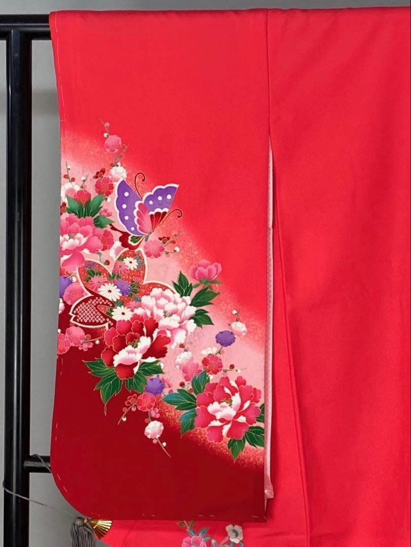 【激安】新品お祝い着正絹四つ身襦袢付き132