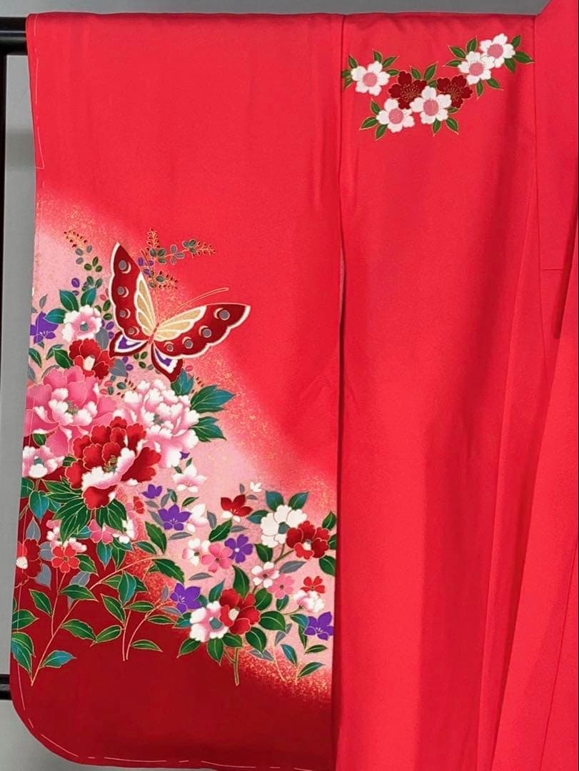 【激安】新品お祝い着正絹四つ身襦袢付き132