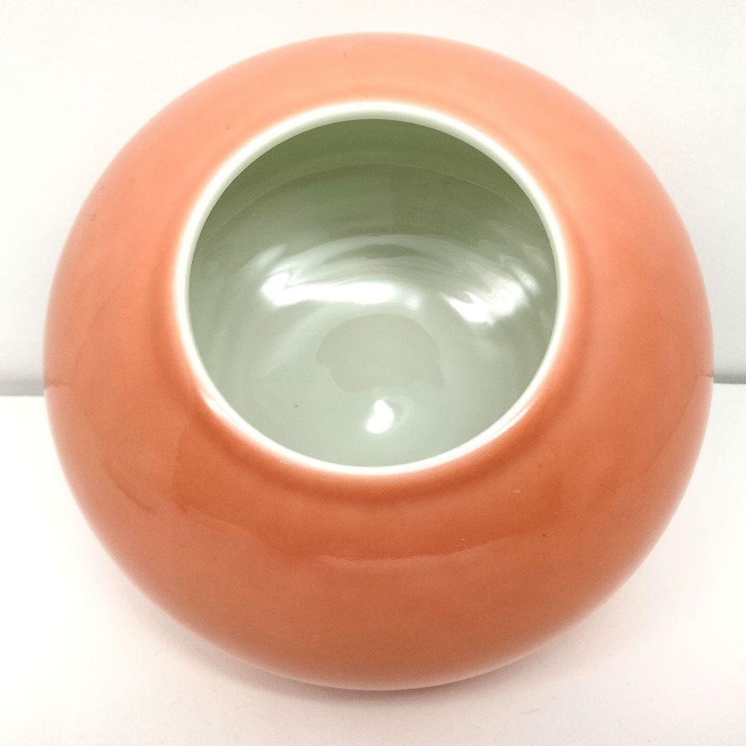 ues-4 人間国宝 井上萬二 最上位作 彩釉柿香炉　BB