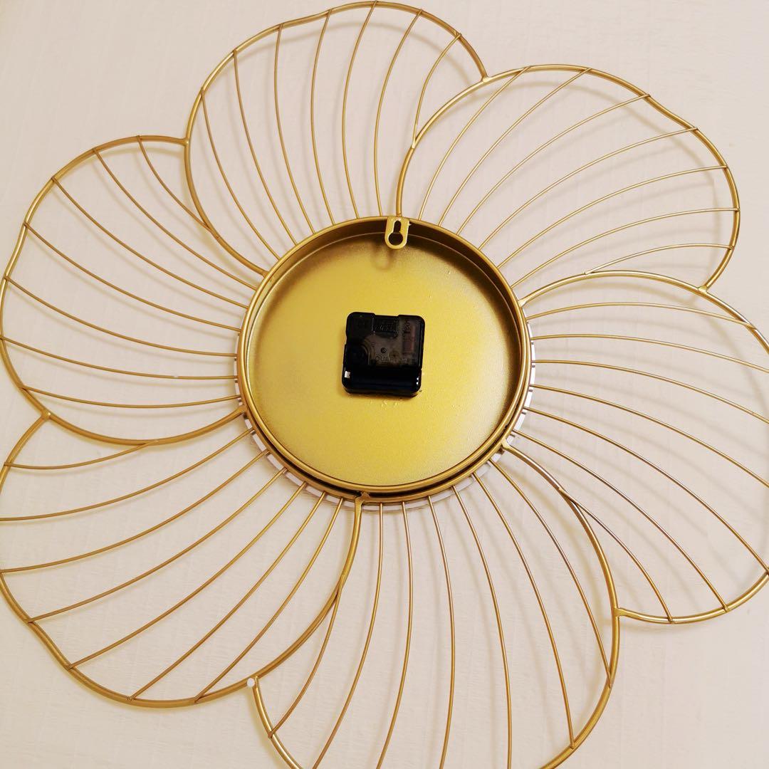 ✨ 大きめ壁掛け時計モダン おしゃれ 静音 インテリアデザイン時計 新居祝い✨