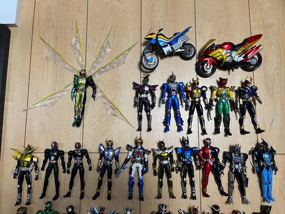 S.H.Figuarts 仮面ライダーシリーズ　約78体まとめ売り【ジャンク】