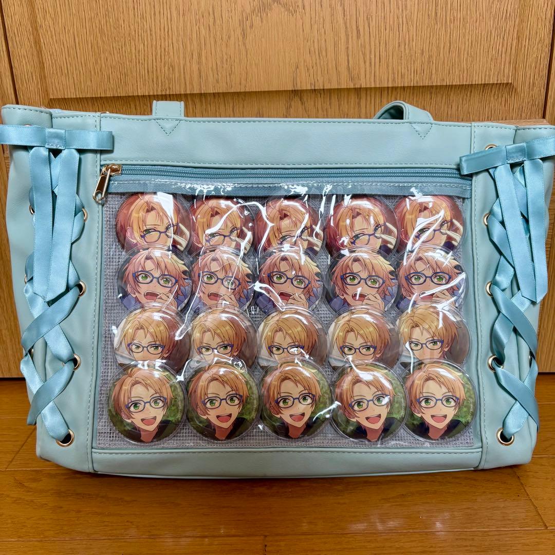 あんスタ 遊木真 缶バッジ 痛バ セット / シャッフル缶 テーマスカウト