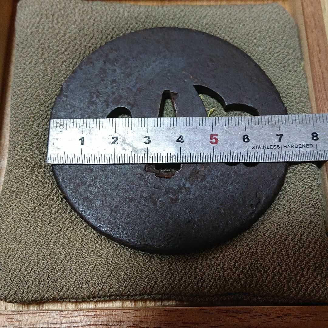 刀匠鐔】室町～江戸期 梅花千鳥透図