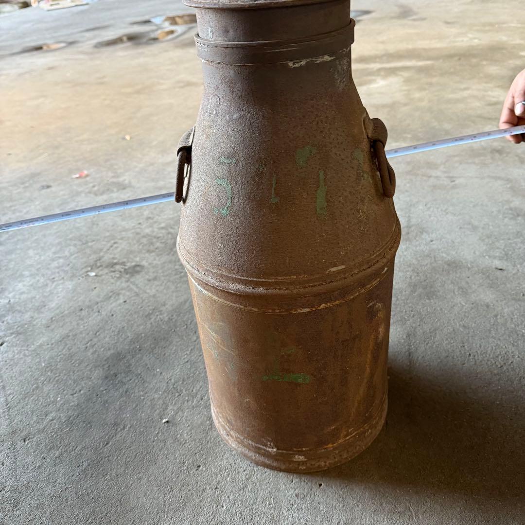 ミルク缶 牛乳缶 高さ 約60cm アンティーク