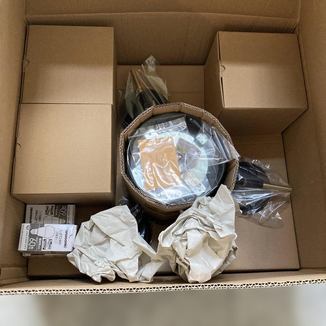 【新品未使用】　ブリス3 シーリングランプ　クリア　LED電球付属モデル