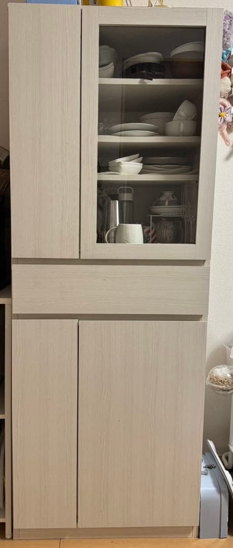 お値段交渉可Francfranc キッチンキャビネット パセ シリーズ 食器棚