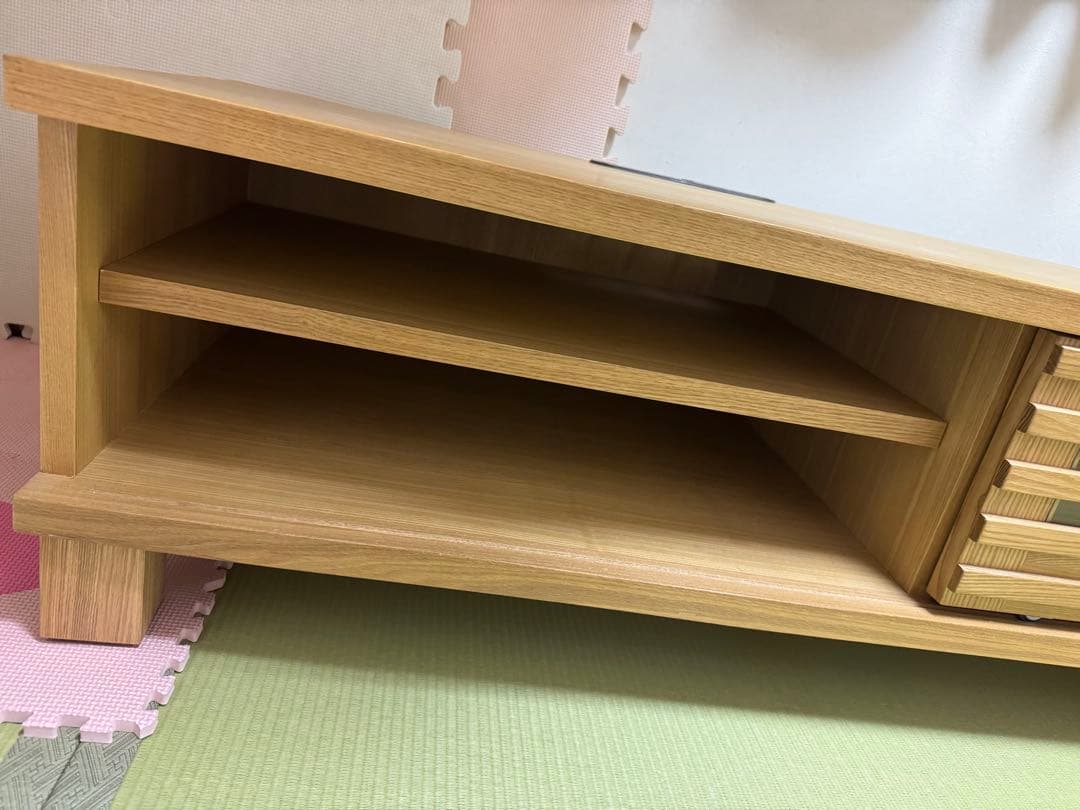 テレビボード　リビングボード　ローボード　北欧ナチュラル　美品