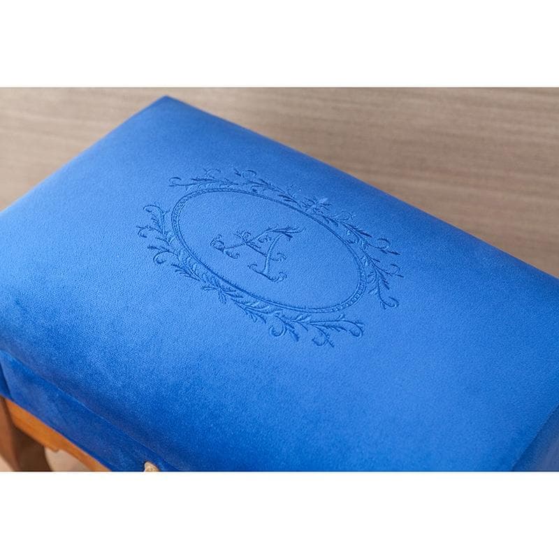 ★ドロワースツール マーヴェラス スツール イス ベルベット アルファベット