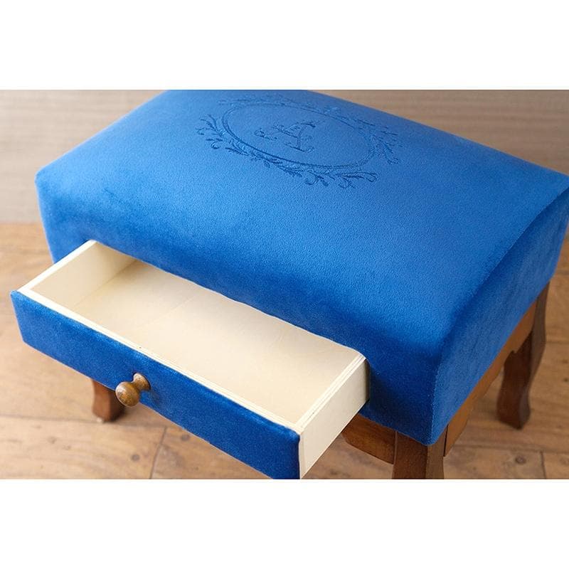 ★ドロワースツール マーヴェラス スツール イス ベルベット アルファベット