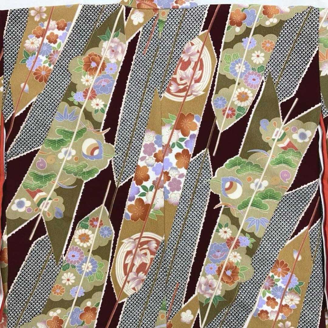 七五三 ５歳 男児 羽織・着物セット 57cm 男の子 レンタル処分品