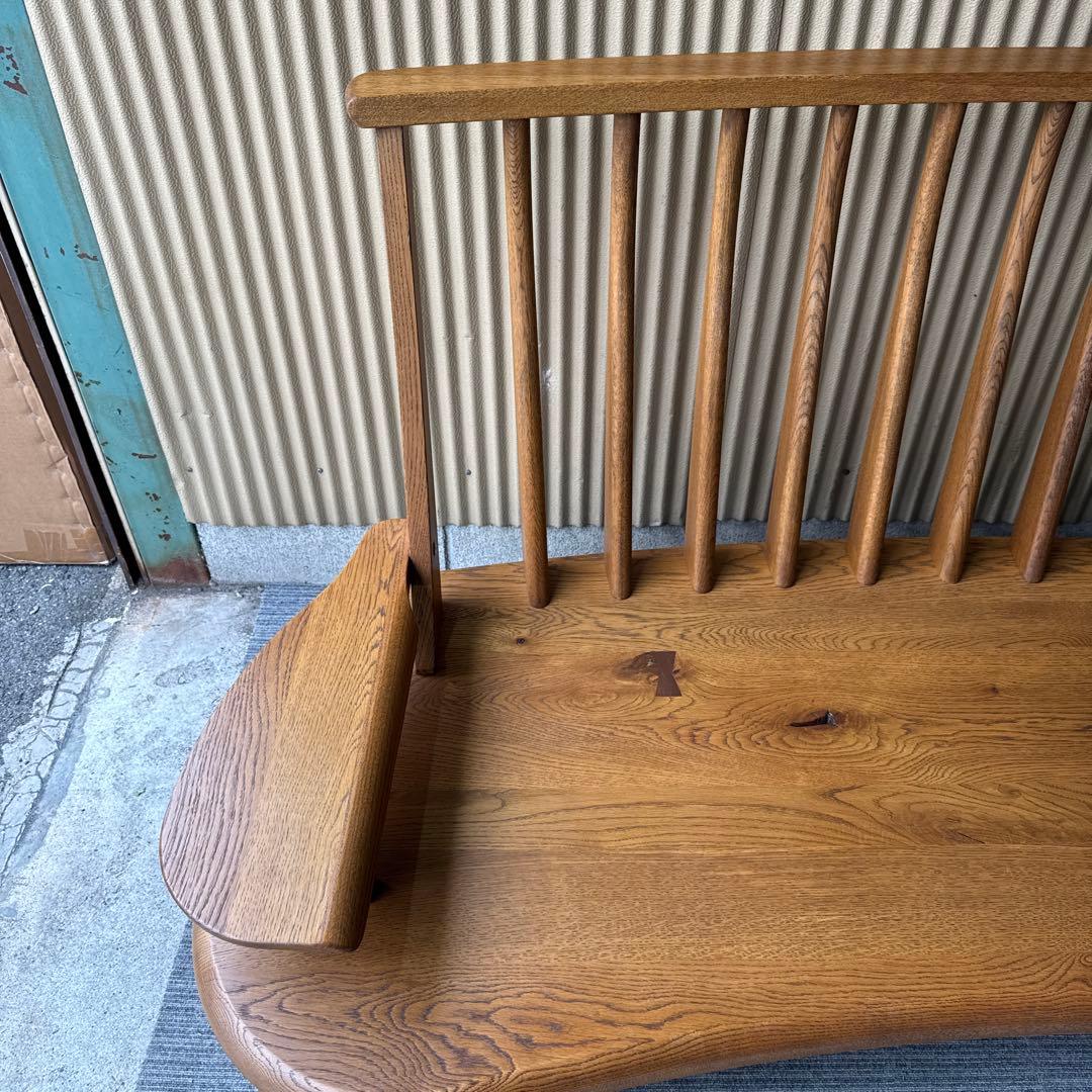 飛騨清見工房　ワイドソファ　2.5人掛け　クッション5点セット