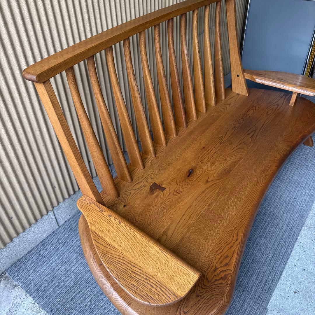 飛騨清見工房　ワイドソファ　2.5人掛け　クッション5点セット