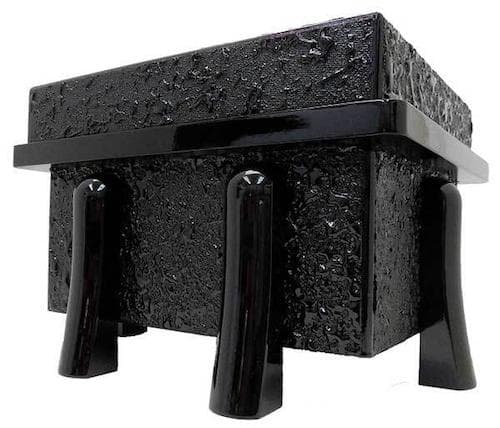 0918-Ｂ　武州塗　お櫃　櫃のみ　五月人形　入れ物　兜 インテリア　海外土産