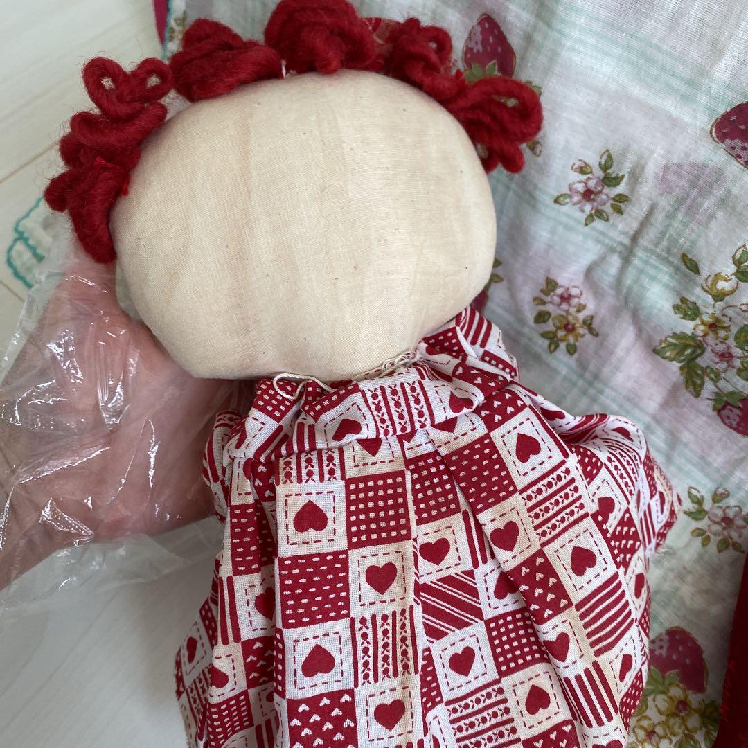 カントリードール　アニーちゃん　手作り　ハート　バレンタイン　貴重　カントリー