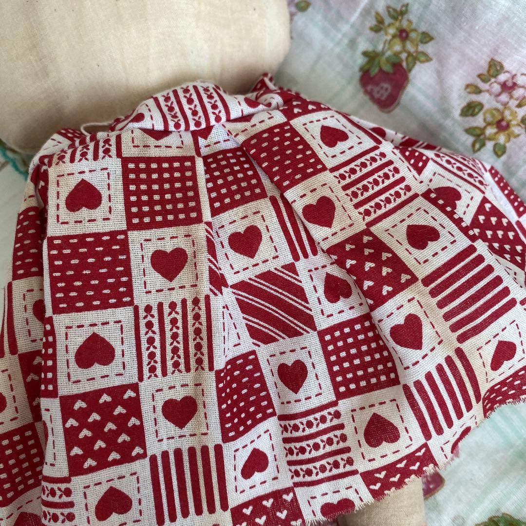 カントリードール　アニーちゃん　手作り　ハート　バレンタイン　貴重　カントリー