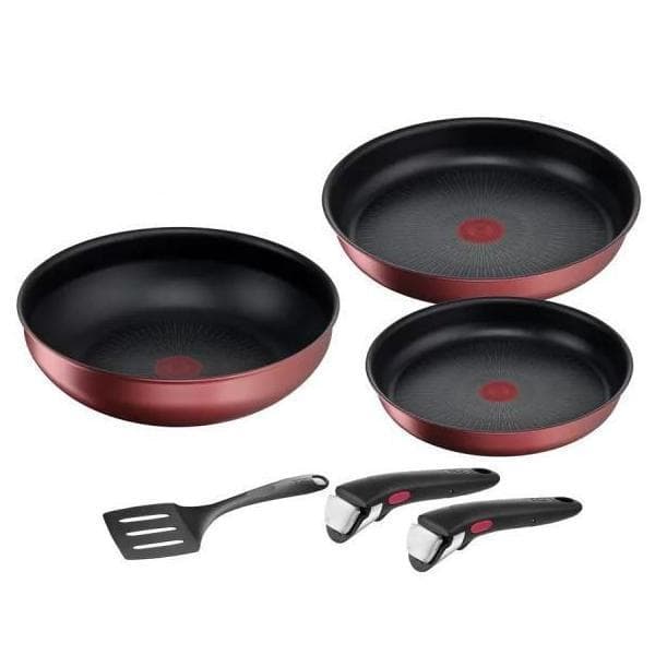 ★新品・専用取っ手２本★ティファール IHガーネット・アンリミテッド 6点セット